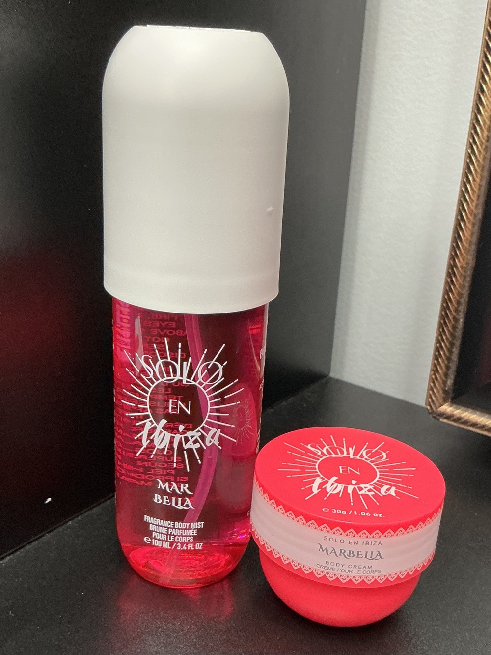 Marbella Body Mist & Cream Tropical Dual-Set NWOT